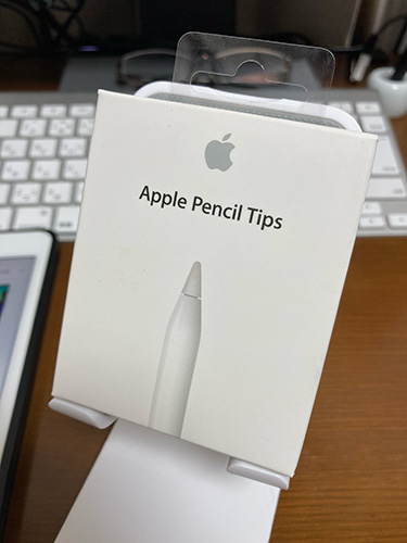 Apple Pencil Tipsのパッケージ表面。