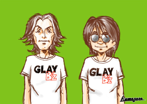 B'z with GLAY コラボT (2021.10)